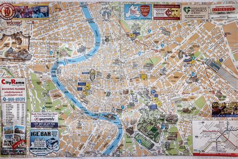 Best Tourist Map Of Rome