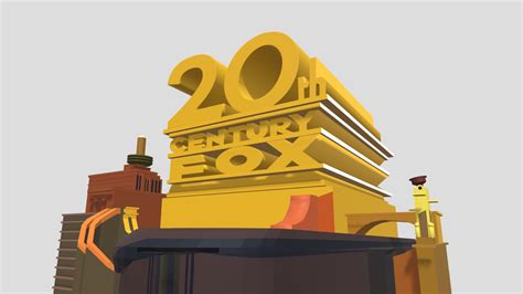 20th Century Fox 1953 V5 Download Free 3d Model By Sus