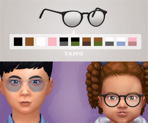 Sims 4 Tamo Glasses
