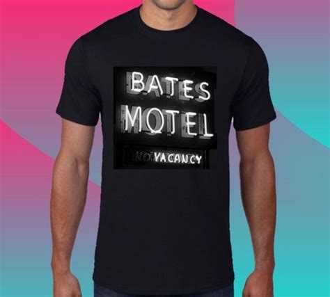 Bates Motel Psycho Unisex Tee Shirt Etsy