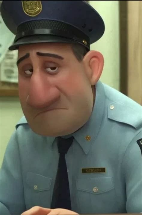 In Big Hero 6 2014 The Cop That Helps Hiro Is Called Gerson He Was
