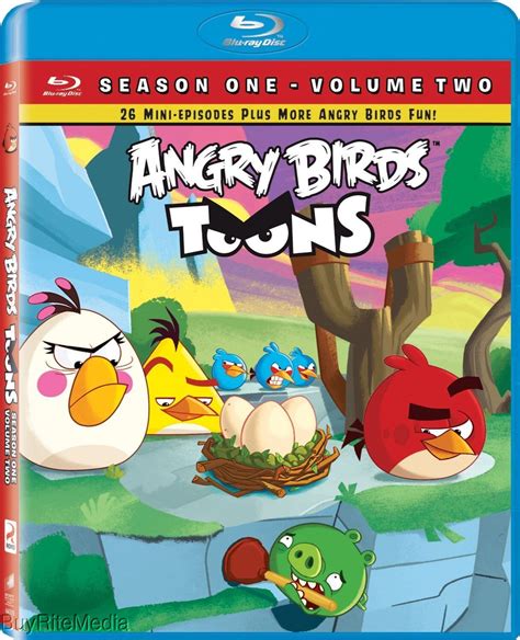 Angry Birds Toons Vol 2 Blu Ray Disc 2014 43396440890 Ebay
