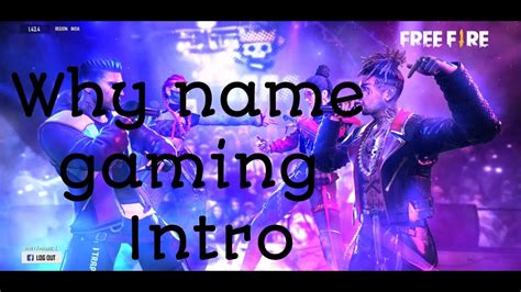 Hey, are you looking for a stylish free fire names & nicknames for your profile? why name gaming || channel intro video || free fire tamil ...