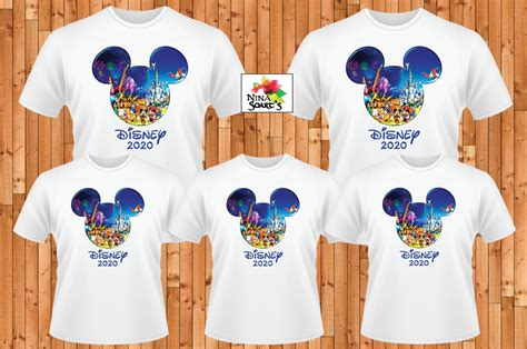 Kit 5 Camisetas Disney Elo7 Produtos Especiais