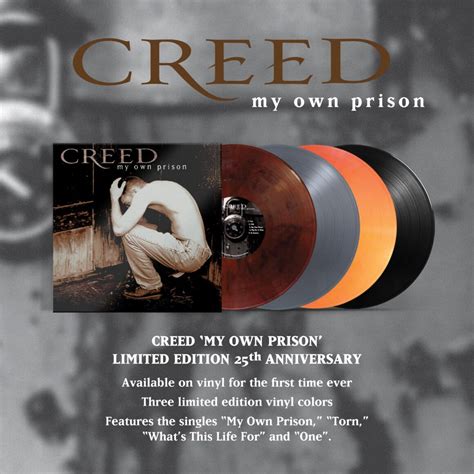 Creeds ‘my Own Prison Gets 25th Anniversary Vinyl Reissue The Rock