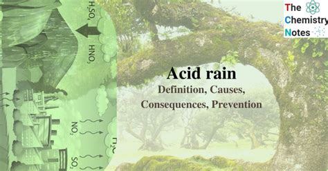 Acid Rain Definition Causes Consequences Prevention