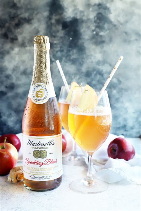 Beat The Heat With Martinellis Ginger Apple Spritzer Martinellis