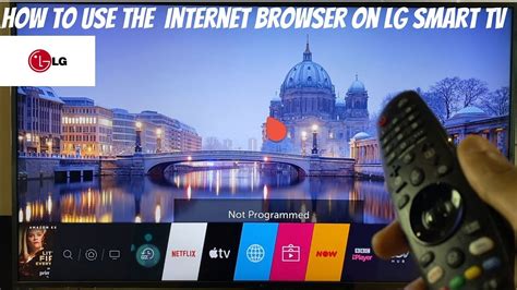 How To Use The Internet Browser On Lg Smart Tv Youtube