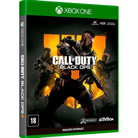 Jogo Call Of Duty Black Ops 4 Xbox One Ab100xb1 Activision Pt 1 Un