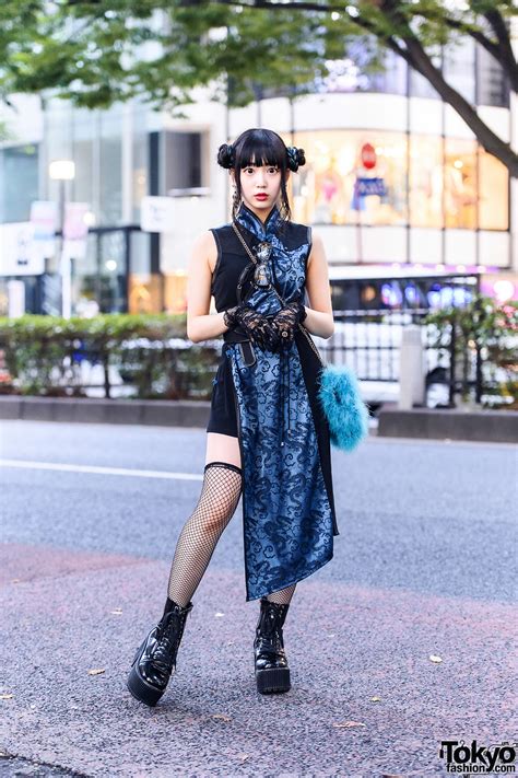 qutie frash asymmetrical dress tokyo fashion