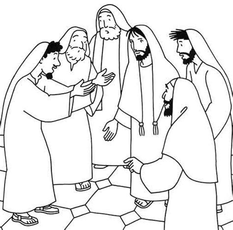 Miracles Of Jesus Heals Sick Person Coloring Page Netart Coloring
