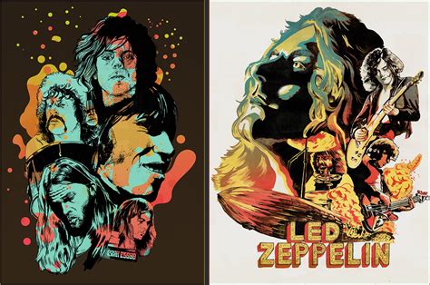 Ultimate Classic Rock Posters Behance
