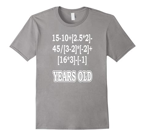 14 Years Old Algebra Equation Funny 14th Birthday Math Shirt Td Teedep