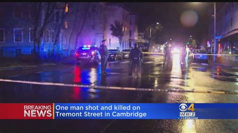 Police Investigating Fatal Shooting In Cambridge Youtube