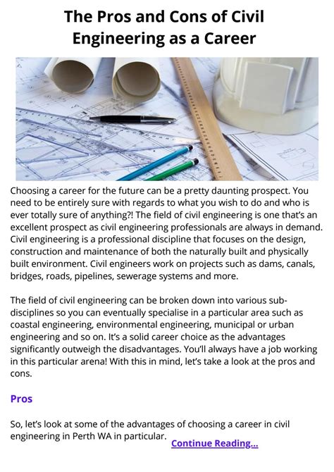 The Pros And Cons Of Civil Engineering As A Career By Inline