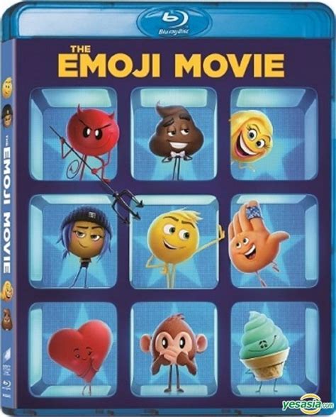 Yesasia The Emoji Movie 2017 Blu Ray Hong Kong Version Blu Ray Eric Siegel Tony