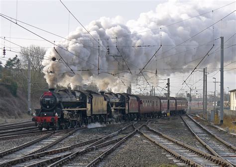 Black 5 S 44871 45407 On Winter Cumbrian Mountain Expres Flickr