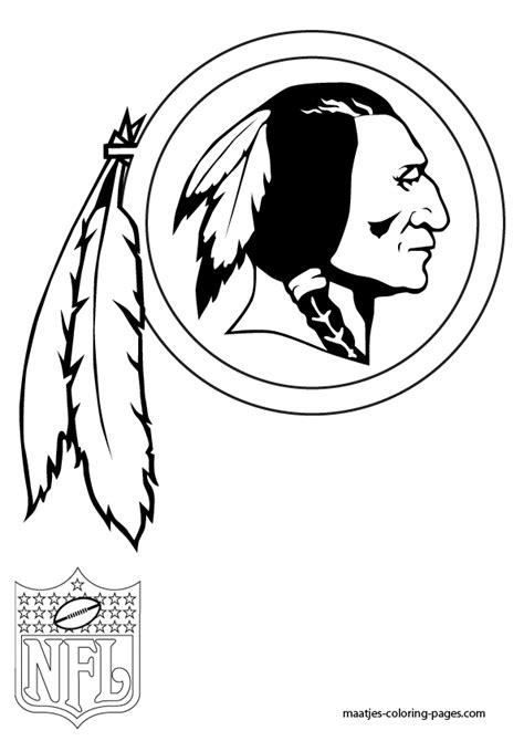 Washington Redskins Coloring Pages