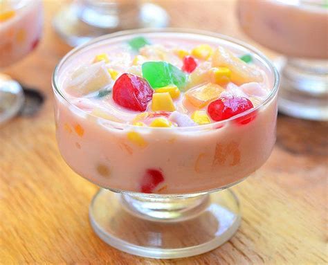 Healthy desserts for christmas that are holiday desserts. Buko Salad | Recipe | Buko salad, Holiday desserts, Desserts