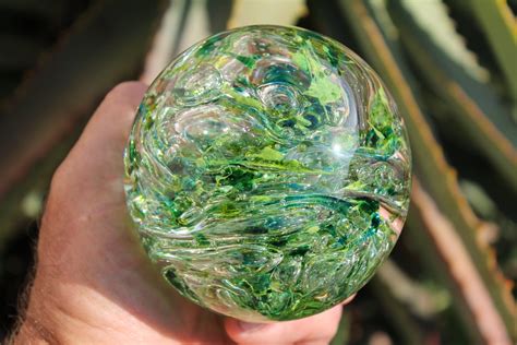 Large Glass Marble 3 12 Inch Marble Collector T Hand