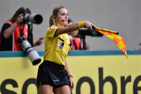 Meet The Hottest Soccer Referee Ever Soccer Referee Referee Soccer