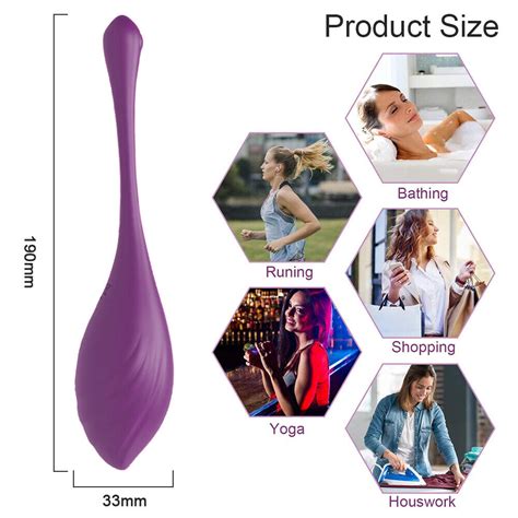 Wearable Bullet Vibrator G Spot Massager Dildo Remote Control Sex Toys For Women Ebay