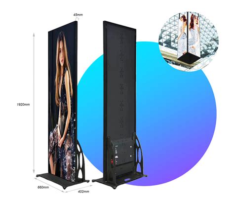 Digital Led Poster Display Screen Factory Price Linsn Led