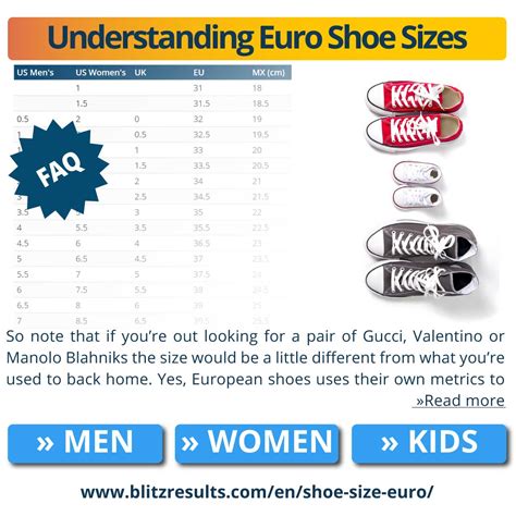 Euro Shoe Size To Us Womens Conversion Charts How To Faq