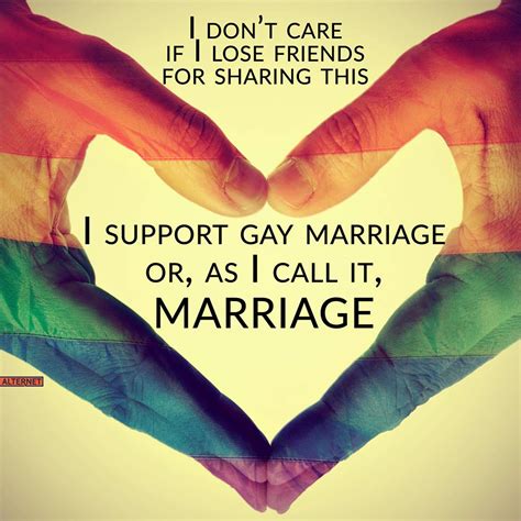 Support Gay Marriage Quotes