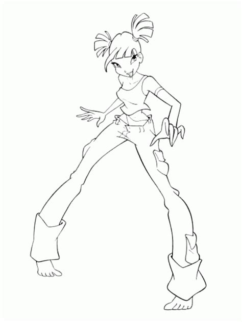 Free printable winx club coloring pages for kids. Print for free Winx Musa coloring pages, Winx Musa pictures
