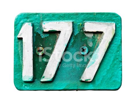 Number 177 Stock Photo Royalty Free Freeimages