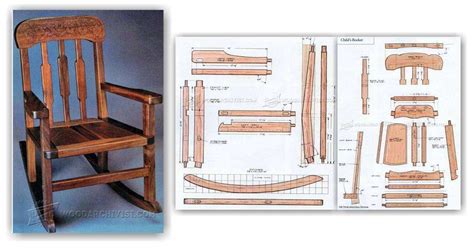 Here are rocking chair plans to suit every style from rustic porch chairs to contemporary and eclectic designs. Excellent Rocking Chair Plans