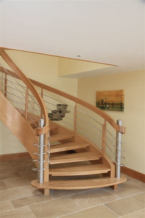 Wooden Spiral Staircases By Silvanus Interiors Flat Pack Houses