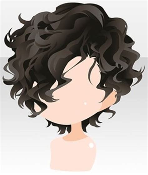 Pin By Stephanie M On Hairstyle Reference Curly Hair Drawing Chibi
