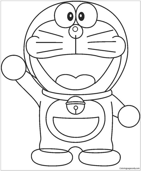 Doraemon Drawing For Kids Coloring Page Free Coloring Pages Online