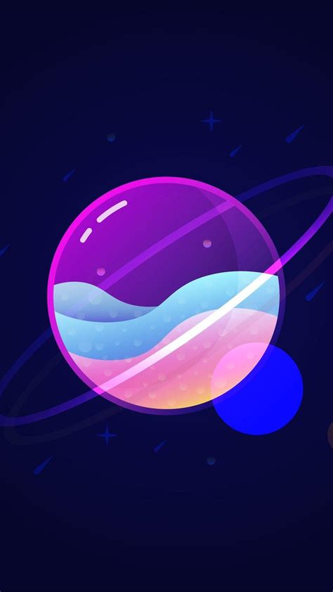 Minimalist Planets Wallpapers Top Free Minimalist Planets Backgrounds