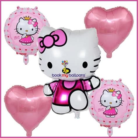 Hello Kitty Helium Foil Balloon Set Price In Bangalore