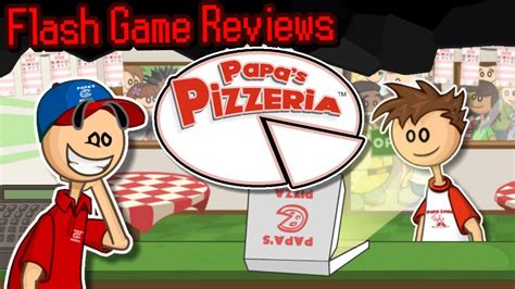 Papas Pizzeria Flash Game Review Youtube
