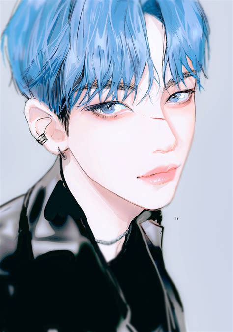 1tᙏ̤̫ On Twitter Kpop Drawings Korean Art Boy Art