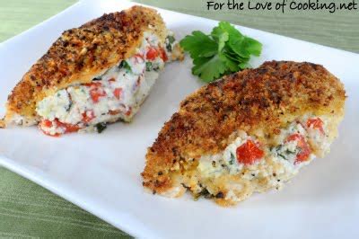 This is a fast and easy recipe to make on a busy night. Panko Crusted Chicken Stuffed with Ricotta, Spinach ...