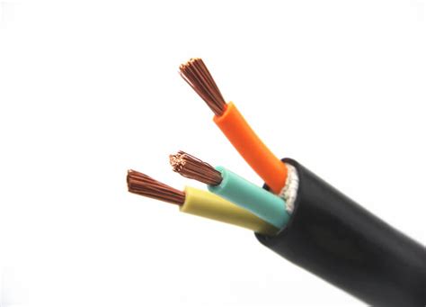 3001100v Pvc Flexible Cable Flexible Power Cable Customized Core Colours