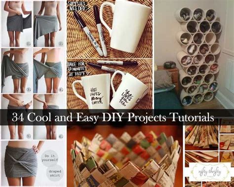 34 Insanely Cool And Easy Diy Project Tutorials Cheap