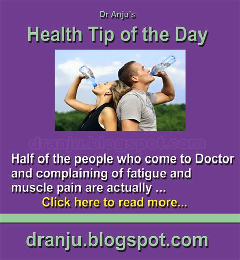 Health Tip Of The Day 21st August Health Tips Health Tip Of The Day