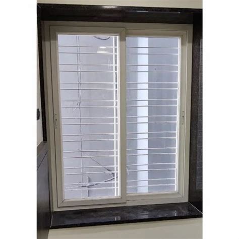 Mm Track Upvc Glass Sliding Window At Rs Sq Ft In Ghaziabad