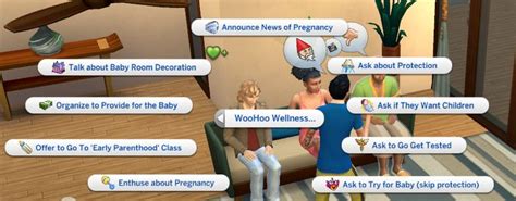 Woohoo Wellness And Pregnancy Overhaul Module 1 Lumpinous Sims 4