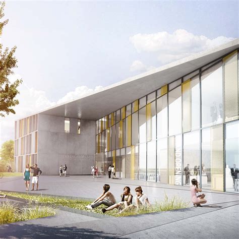 Herningsholm Vocational School By Cf Moller Architects In Herning