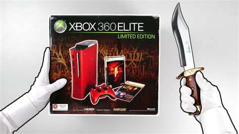 Resident Evil Console Unboxing Xbox 360 Elite Limited Edition Capcom