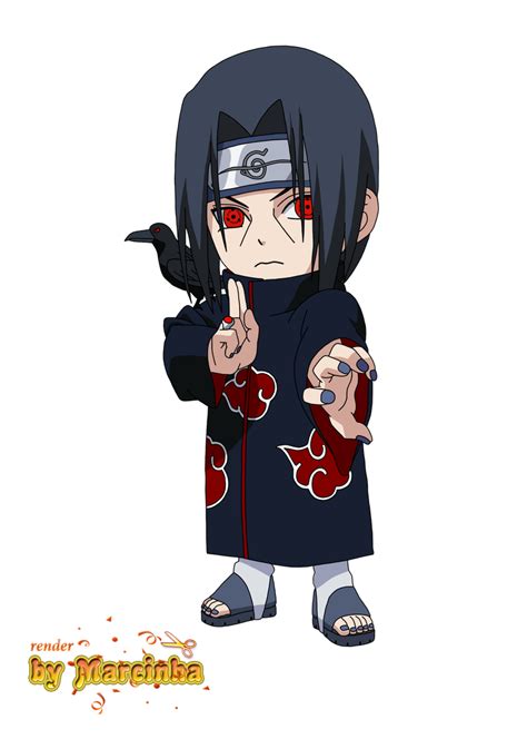 Render Chibi Itachi By Marcinha20 Chibi Naruto Characters Anime
