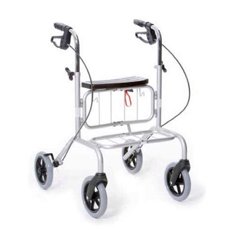 4 Caster Rollator Parade Human Care Group With Seat With Basket