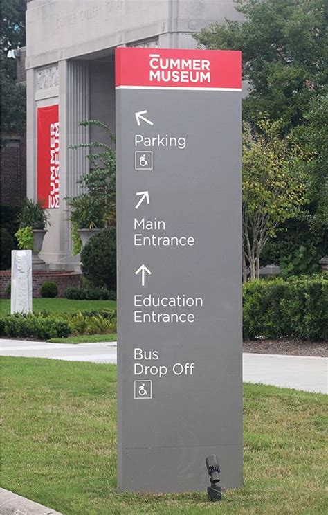 Wayfinding Signage Exterior Signage Outdoor Signage